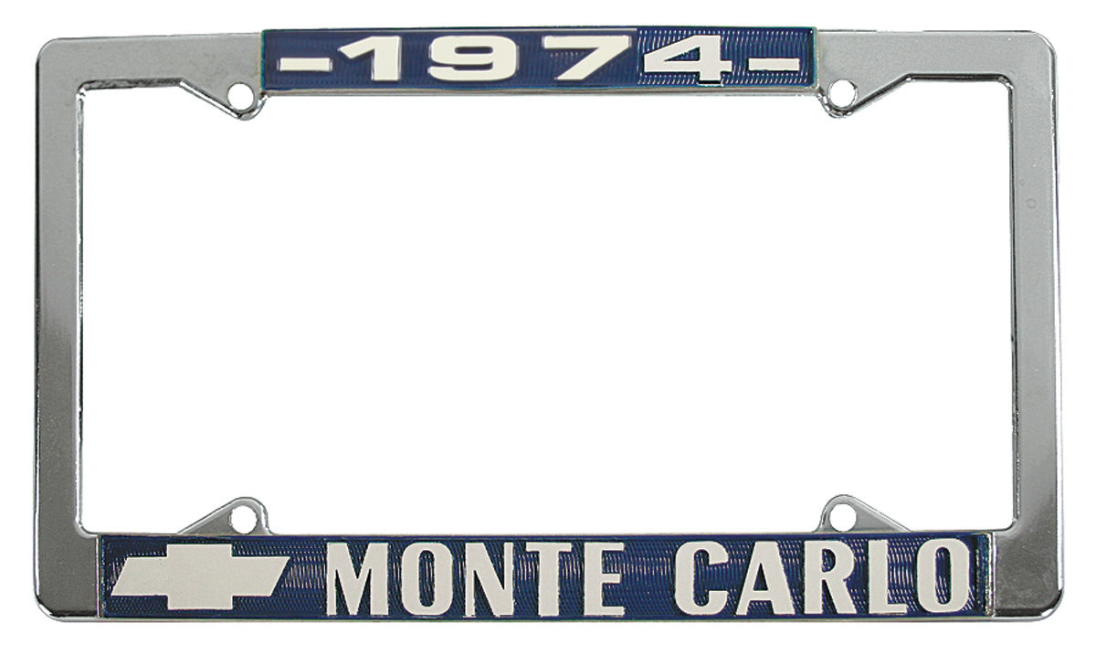 LICENSE PLATE FRAMES 1974 PAIR @ RESTOPARTS.com