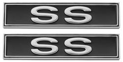 Emblem, Door Panel, 1970-73 Chevelle/El Camino Super Sport