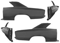 Quarter Panel, 66-67 Chevelle, Coupe, Complete PAIR