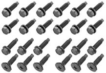 Hinge Bolts, Door, 1966-67 Chevelle/El Camino/BOP, Kit