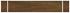 Decal, 68-72 El Camino, Tailgate, Wood Grain, American Walnut