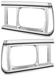 Headlamp Bezels, 1981 El Camino/Malibu, Pair