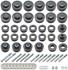 Bushing Set, Body, 1968-72 GTO/Tempest/LeMans Convertible, 30 Bushings w/Hdw