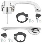 Handle Set, Outside Door, 1959-60 Cadillac, 2dr Coupe/Convertible