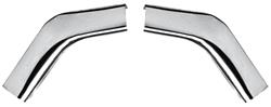 Moldings, Chrome Roof Drip Elbow Escutcheon, 1968-72 GM A-Body