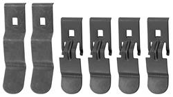 Clip Kit, Dash Pad, 1970-72 Chevelle/El Camino/Monte Carlo, 6pc