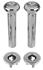 Knob, Ferrule Door Lock (Smooth) Kit 1968-88, Chrome 