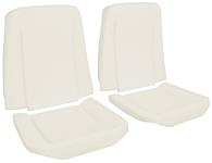 Seat Foam, 1966-70 GM A Body/Pontiac Full Size/Riviera, Bucket, Pair