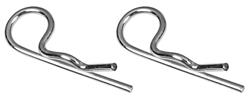 Hood Pin Clip, 1970-72 Chevelle/El Camino, SS, Pair