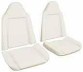 Seat Foam, 1973-77 GM A Body, Swivel Bucket, Pair