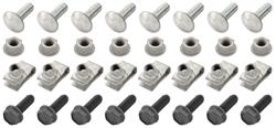 Bumper Bolts, 1978-87 El Camino, Rear, w/o Impact Strip, 32pc Kit