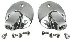 1965-1972 GM Chrome Sun Visor Supports Pair