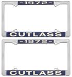 License Plate Frame, 1972 Cutlass