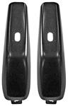 Bumper Guard, Rear, 1981-87 Buick Regal/T-Type/Grand National, Black, Pair