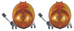 Parking Light Assembly, 1970 El Camino, Amber, Pair