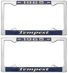 License Plate Frame, 1965 Tempest