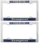 License Plate Frame, 1969 Tempest