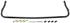 Sway Bar, RESTOPARTS, 1964-72 A-Body, 1" Solid, Rear