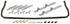 Sway Bar Kit, 1964-72 A-Body, 1", Solid Rear