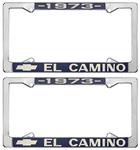 License Plate Frame, 1973 El Camino