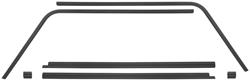 Headliner Trim Set, Rear Window, 1964-67 El Camino, Plastic